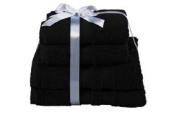 Heart of House Egyptian Cotton Bale - Black